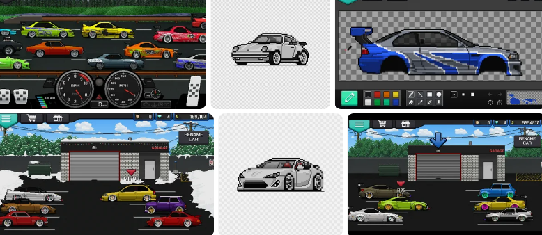 Pixel Car Racer Para Hilesi 2022